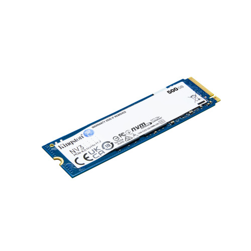 Kingston Technology Kingston NV3 - SSD - 500 GB - PCIe 4.0 x4 (NVMe)