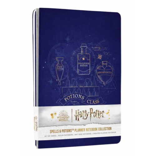 Insight Editions Harry Potter: Spells and Potions Planner Notebook Collection (Set of 3) (häftad, eng)