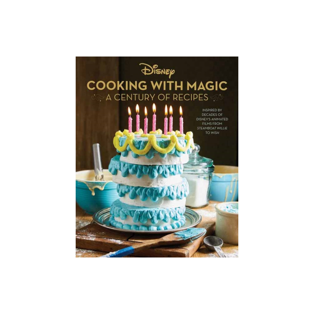 Produktbild för Disney: Cooking With Magic: A Century of Recipes (inbunden, eng)
