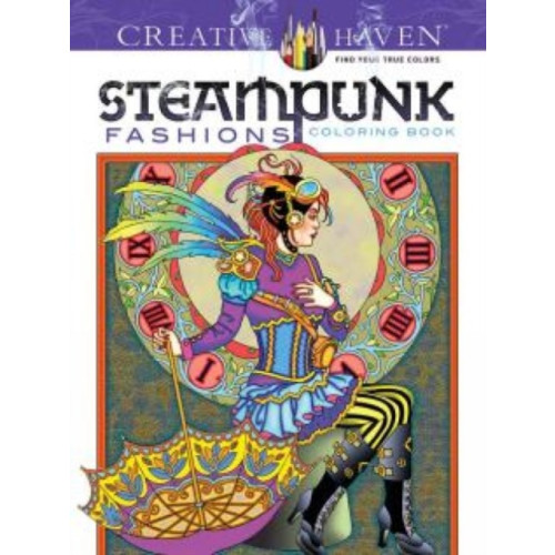 Dover publications inc. Creative Haven Steampunk Fashions Coloring Book (häftad, eng)