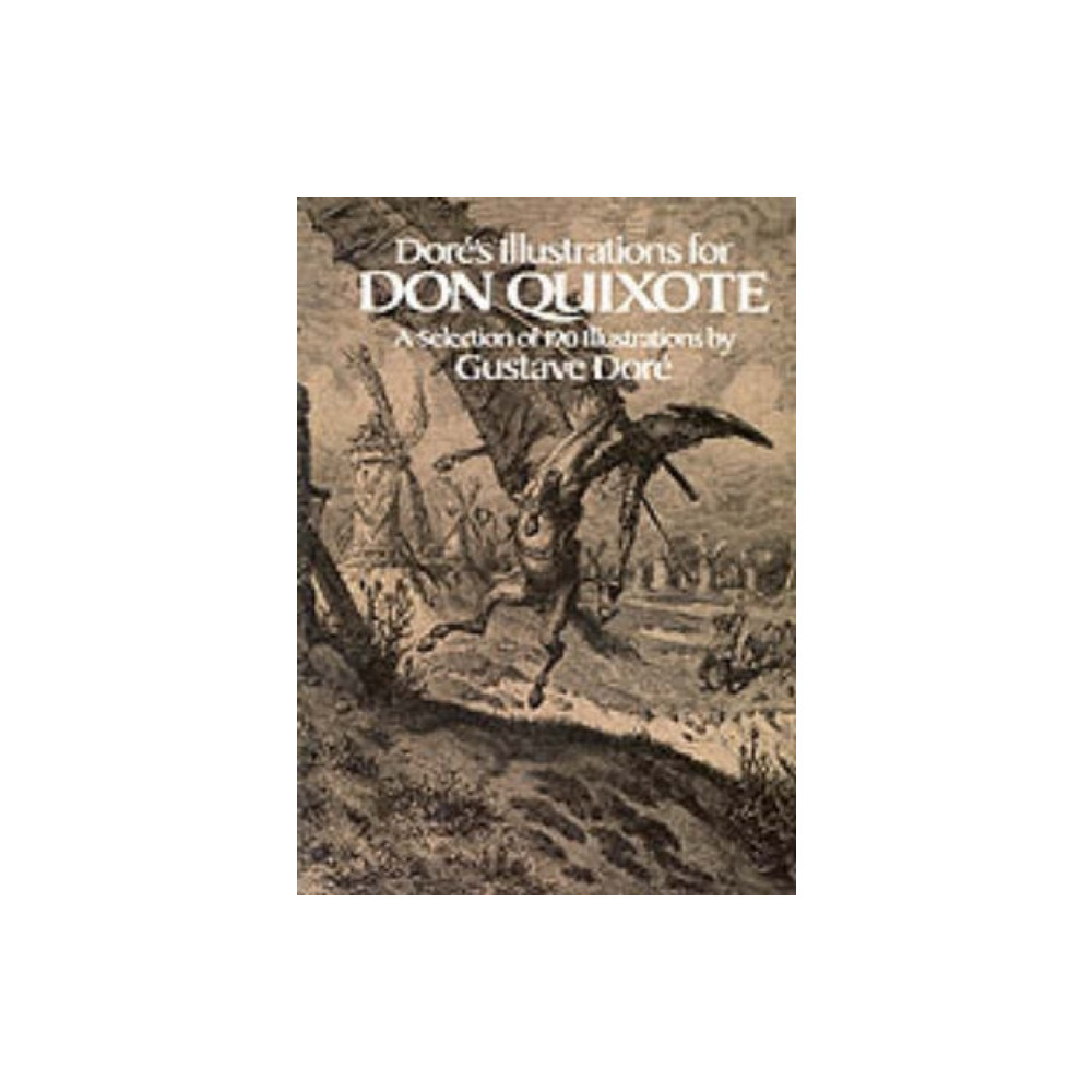 Produktbild för Dore's Illustrations for Don Quixote (häftad, eng)