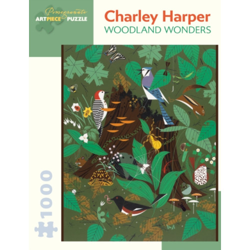 Pomegranate Communications Inc,US Charley Harper Woodland Wonders 1000-Piece Jigsaw Puzzle