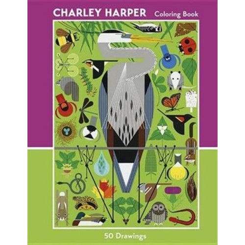 Pomegranate Communications Inc,US Charley Harper 50 Drawings Coloring Book (häftad, eng)