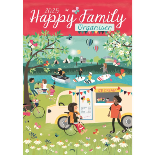 Carousel Calendars Happy Family Planner A3 Calendar 2025 (häftad, eng)