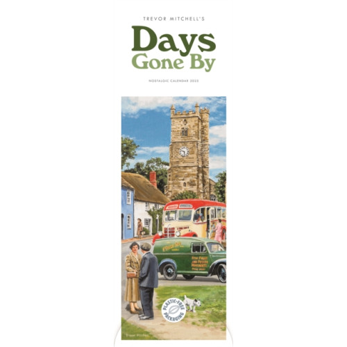 Days Gone By, Nostalgia by Trevor Mitchell Slim Calendar 2025