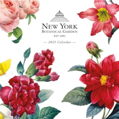 Carousel Calendars New York Botanical Gardens Illustrated Square Wall Sunday Start Calendar 2025 (häftad, eng)