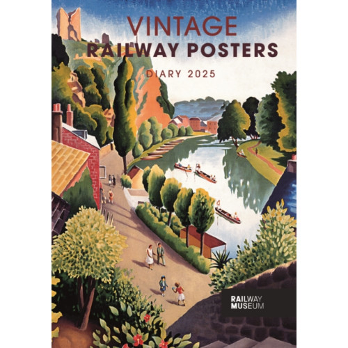 Carousel Calendars Vintage Railway Posters National Railway Museum A5 Diary 2025 (häftad, eng)