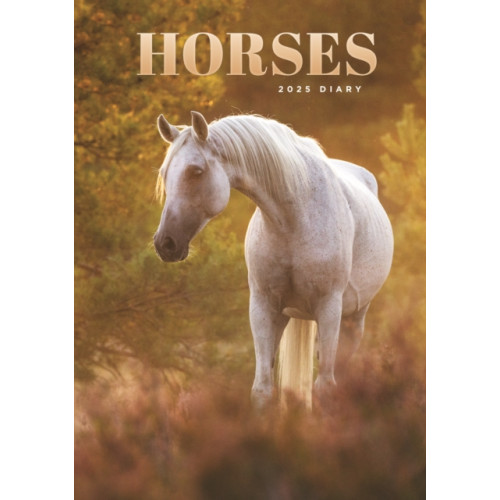 Carousel Calendars Horses A5 Diary 2025 (häftad, eng)