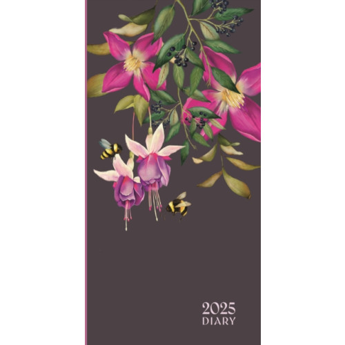 Carousel Calendars Botanical Bloom Deluxe Slim Diary 2025 (häftad, eng)