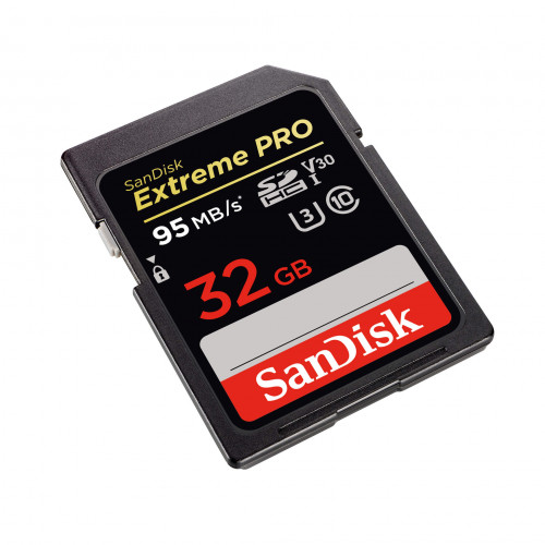 SANDISK SDHC Extreme Pro 32GB 95MB/s UHS-I V30 U3 C10