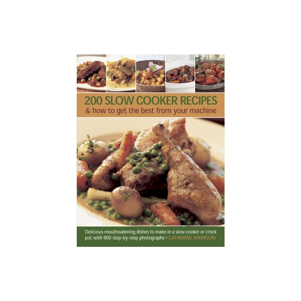 Produktbild för 200 Slow Cooker Recipes (häftad, eng)