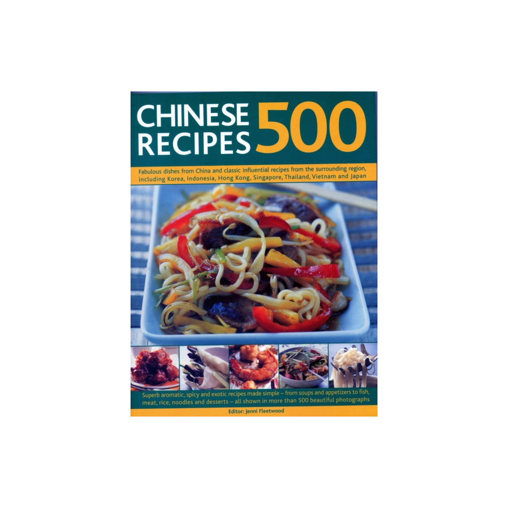 Produktbild för 500 Chinese Recipes (häftad, eng)