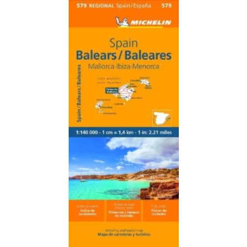 Michelin Editions Des Voyages Balears - Michelin Regional Map 579