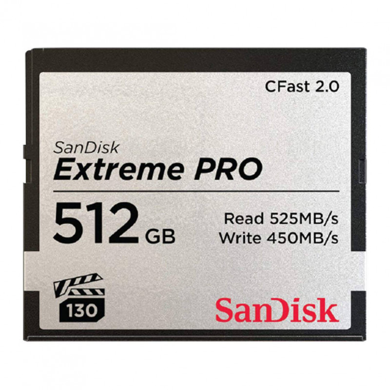 Produktbild för Cfast 2.0 Extreme Pro 512GB 525MB/s VPG130