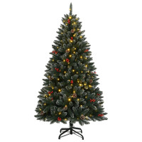 Produktbild för Plastgran 300 LEDs 180 cm