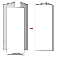 Produktbild för Odlingslådor 2 st antracit triangulär 30x26x75 cm stål