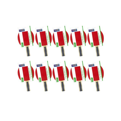 Playbox Bordtennisrack 3 stars 10-pack