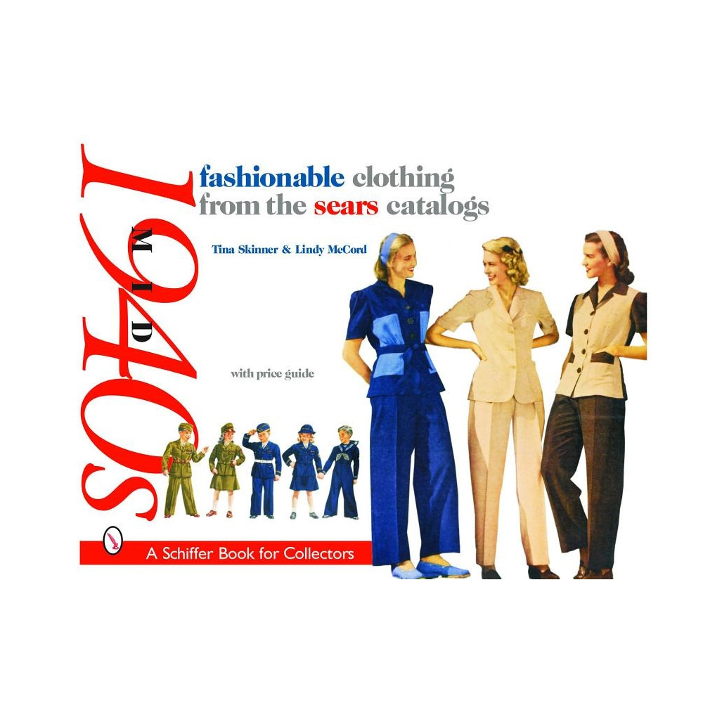 Produktbild för Fashionable Clothing From The Sears Catalogs : Mid 1940s (häftad, eng)