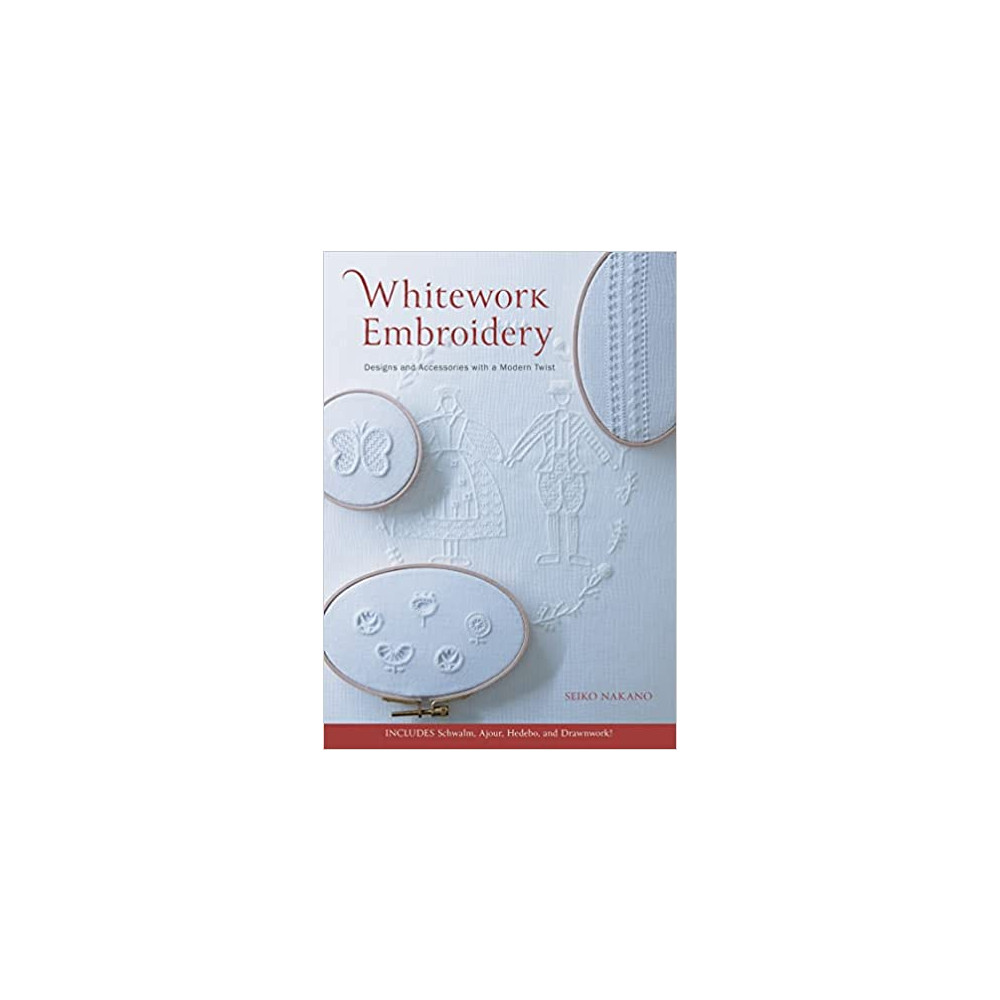 Produktbild för Whitework Embroidery (häftad, eng)