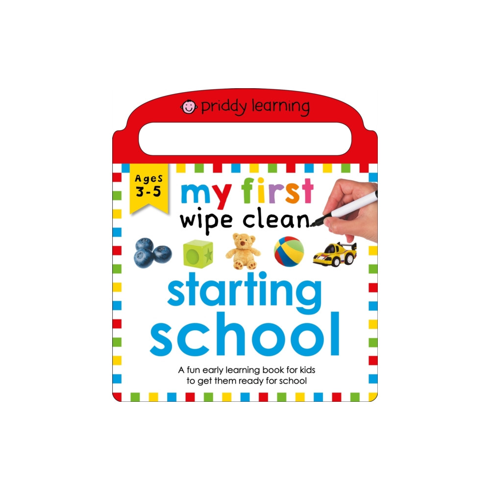 Produktbild för My First Wipe Clean: Starting School (bok, board book, eng)