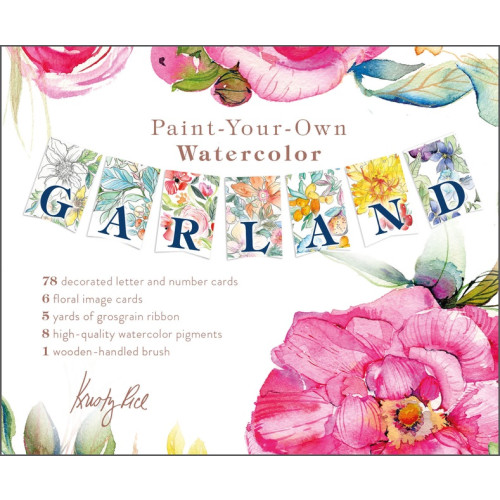 Schiffer Publishing Paint-Your-Own Watercolor Garland (häftad, eng)