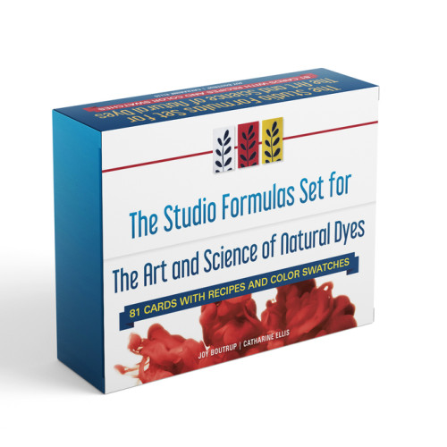 Schiffer Publishing The Studio Formulas Set For The Art And Science Of Natural Dyes (häftad, eng)