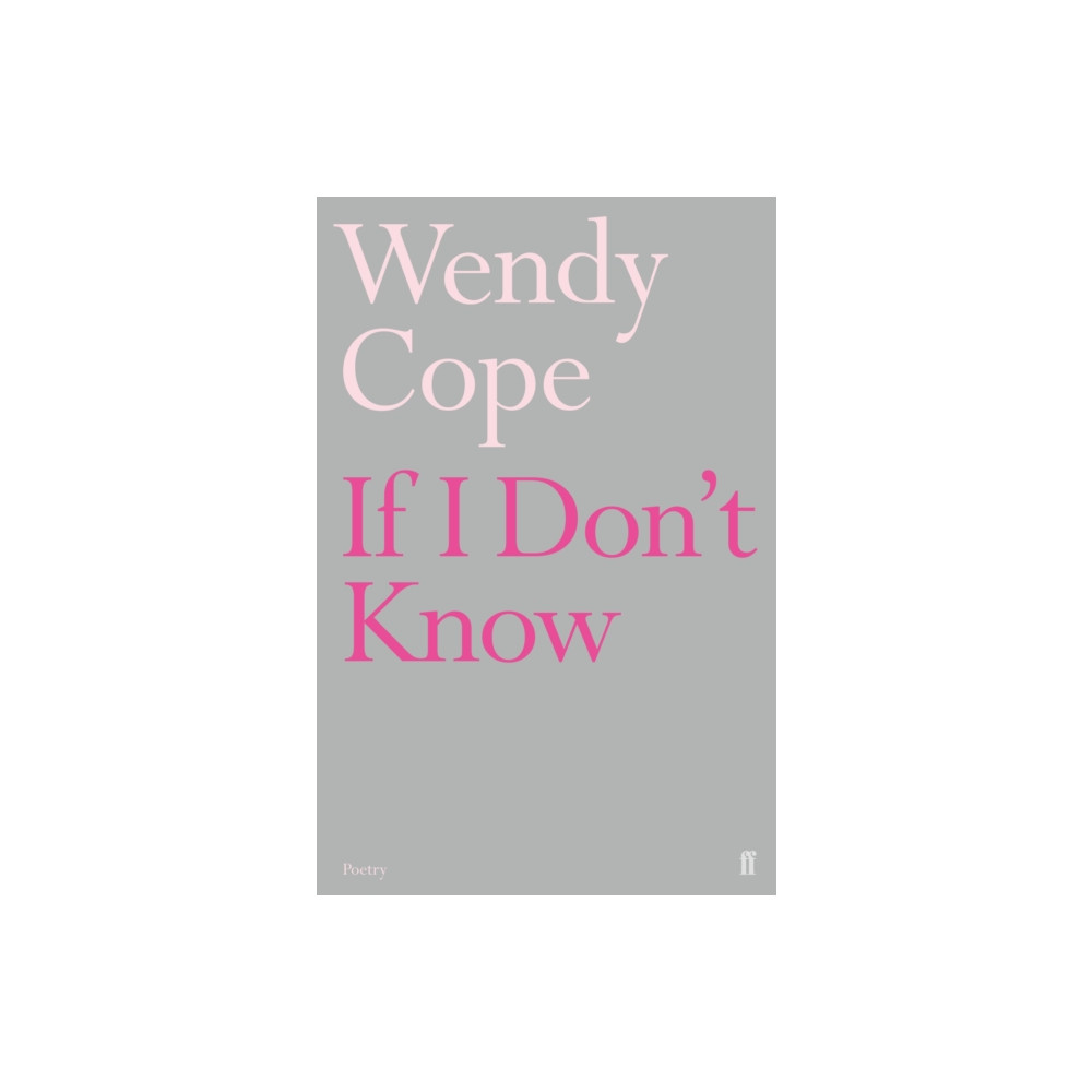 Produktbild för If I Don't Know (häftad, eng)