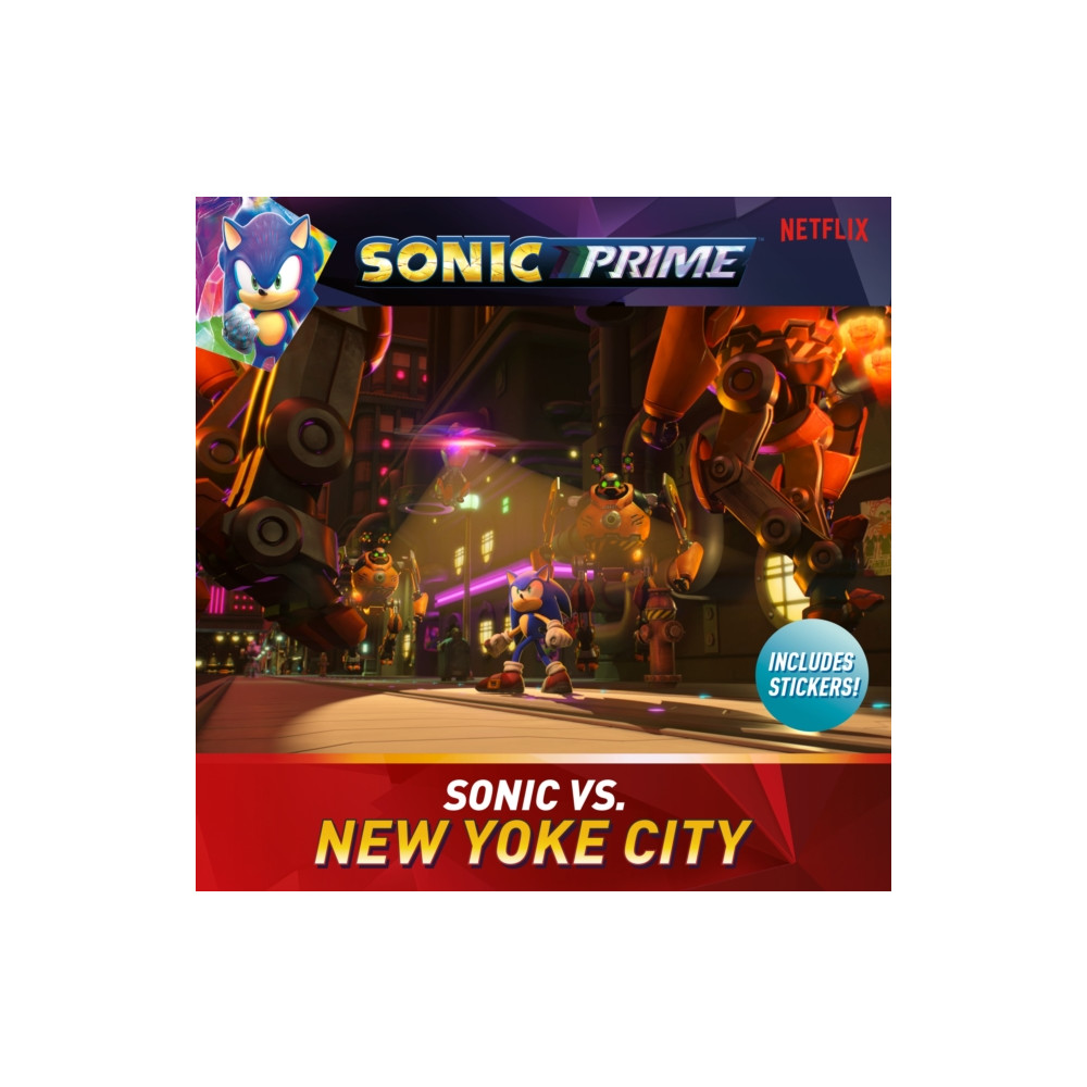 Produktbild för Sonic vs. New Yoke City (häftad, eng)