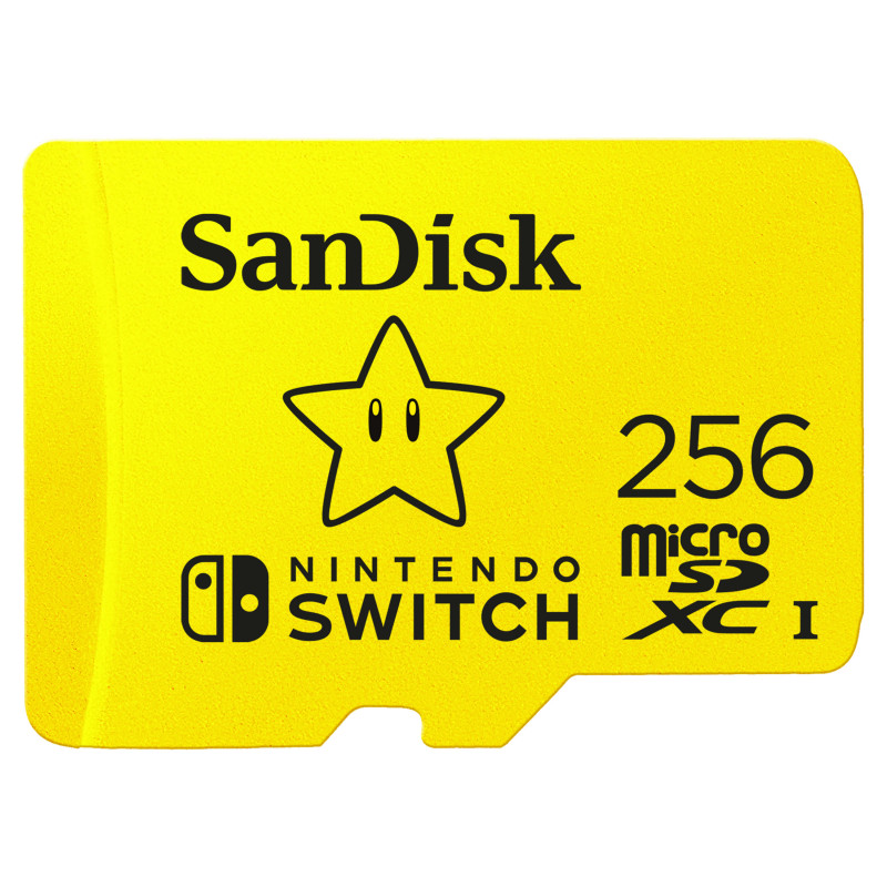 Produktbild för MicroSDXC Nintendo Switch 256GB UHS-I,100/90