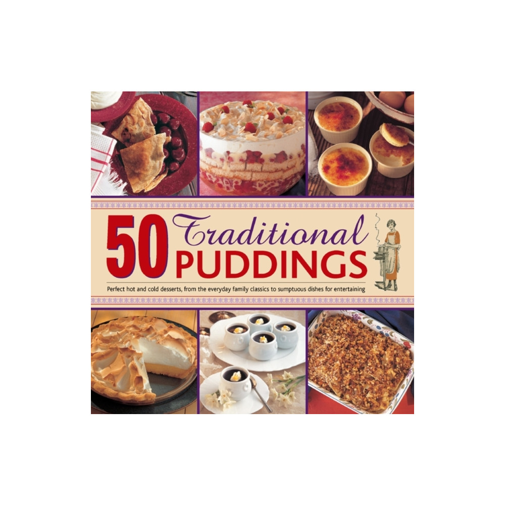 Produktbild för 50 Traditional Puddings (inbunden, eng)