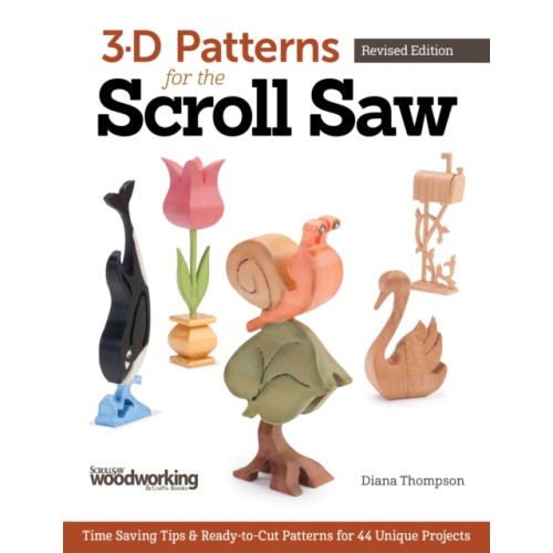 Fox Chapel Publishing 3-D Patterns for the Scroll Saw, Revised Edition (häftad, eng)