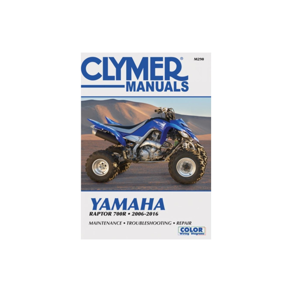 Produktbild för Clymer Yamaha Raptor 700R Motorcycle Repair Manual (häftad, eng)
