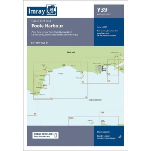 Imray, Laurie, Norie & Wilson Ltd Imray Chart Y39