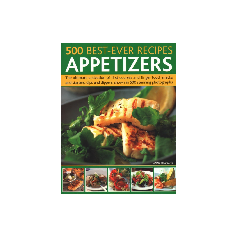 Produktbild för 500 Best-Ever Recipes: Appetizers (häftad, eng)