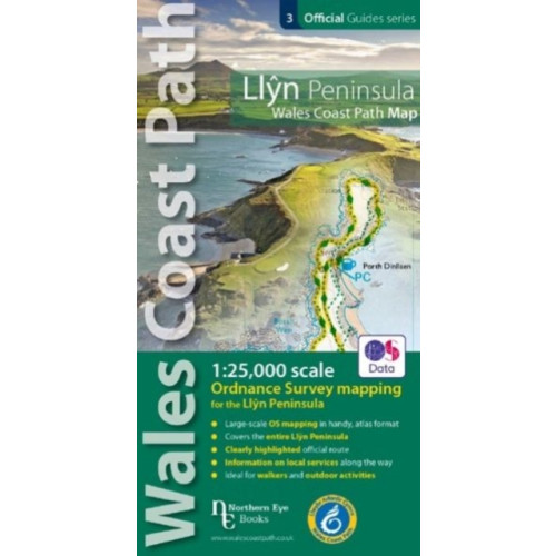 Northern Eye Books Llyn Peninsula Coast Path Map (häftad, eng)