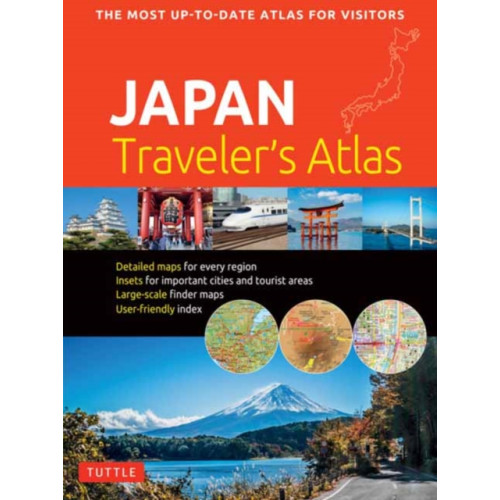Tuttle Publishing Japan Traveler's Atlas (häftad, eng)