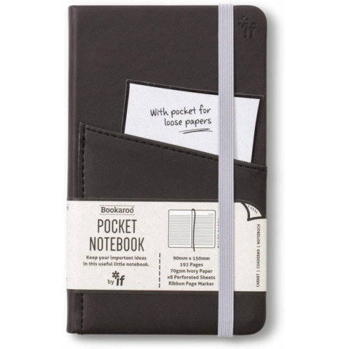 That Company Called If Bookaroo Pocket Notebook (A6) Journal - Black