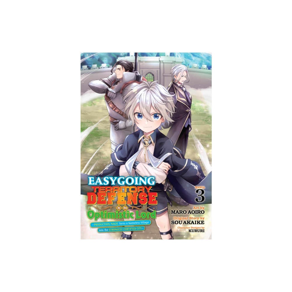 Produktbild för Easygoing Territory Defense by the Optimistic Lord: Production Magic Turns a Nameless Village into the Strongest Fortified City (Manga) Vol. 3 (häftad, eng)