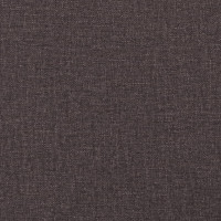 Produktbild för Ramsäng med madrass mörkbrun 120x200 cm tyg