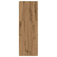 Produktbild för Apoteksskåp ek 40x41x118 cm konstruerat trä