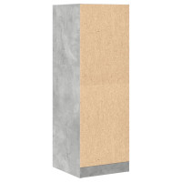 Produktbild för Apoteksskåp betonggrå 40x41x118 cm konstruerat trä