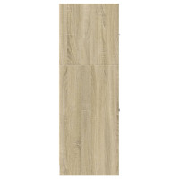 Produktbild för Apoteksskåp sonoma-ek 40x41x118 cm konstruerat trä