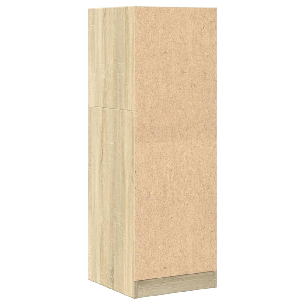 Produktbild för Apoteksskåp sonoma-ek 40x41x118 cm konstruerat trä