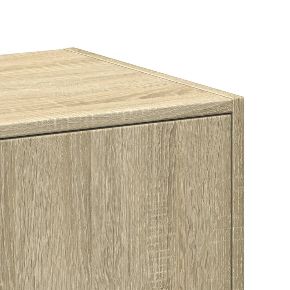 Produktbild för Apoteksskåp sonoma-ek 40x41x118 cm konstruerat trä