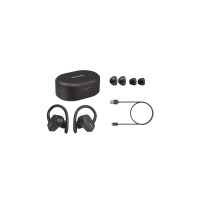 Produktbild för Philips TAA5205BK/00 hörlur och headset True Wireless Stereo (TWS) Öronkrok, I öra Idrott Bluetooth Svart