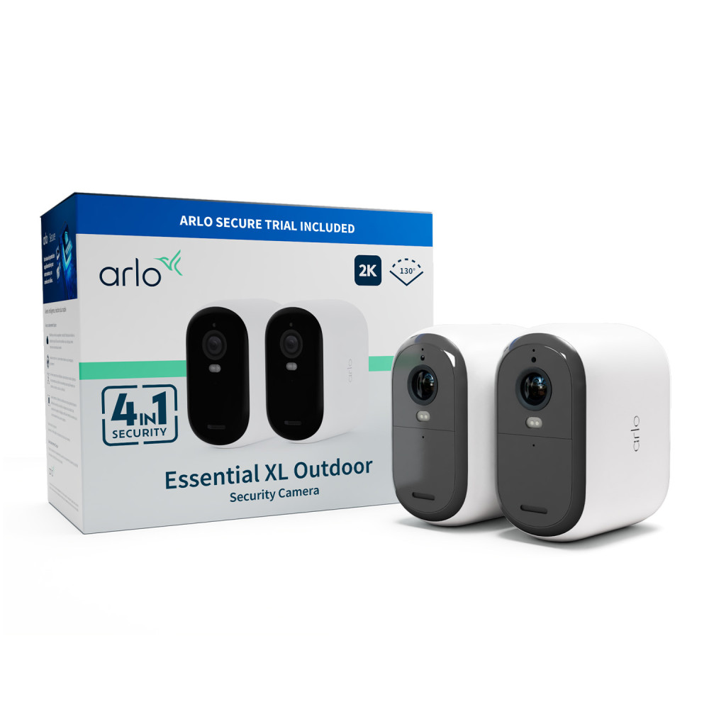 Produktbild för Arlo Essential XL - 2:a generationen - nätverksövervakningskamera