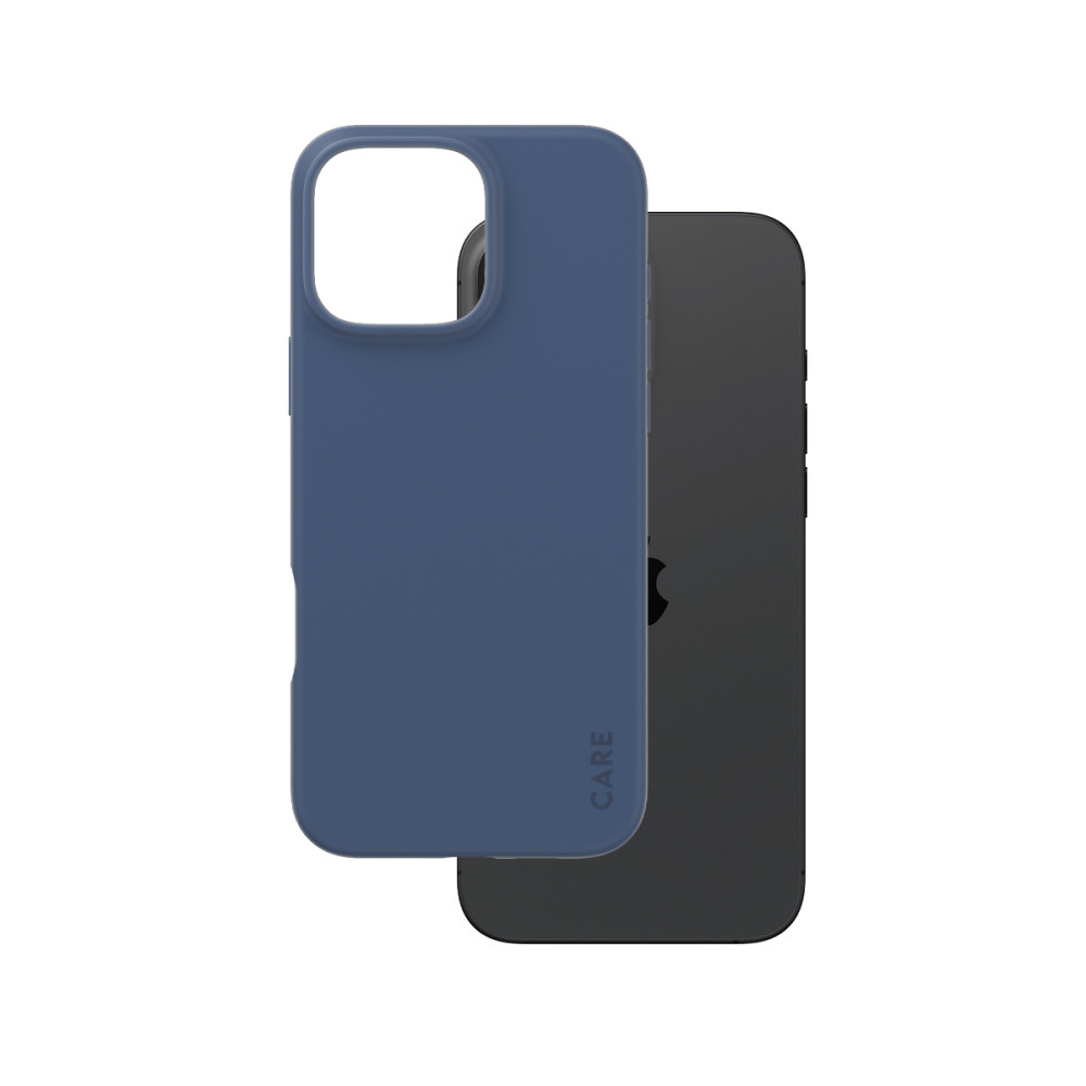 Produktbild för PanzerGlass CARE by PG Blue iPhone16 6.9 Pro mobiltelefonfodral Omslag Transparent