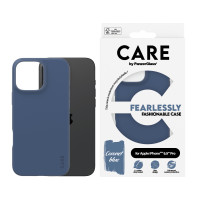 Produktbild för PanzerGlass CARE by PG Blue iPhone16 6.9 Pro mobiltelefonfodral Omslag Transparent