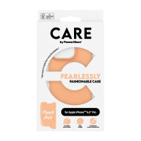 Produktbild för PanzerGlass CARE by PG Peachy iPhone16 6.3 Pro mobiltelefonfodral Omslag Transparent