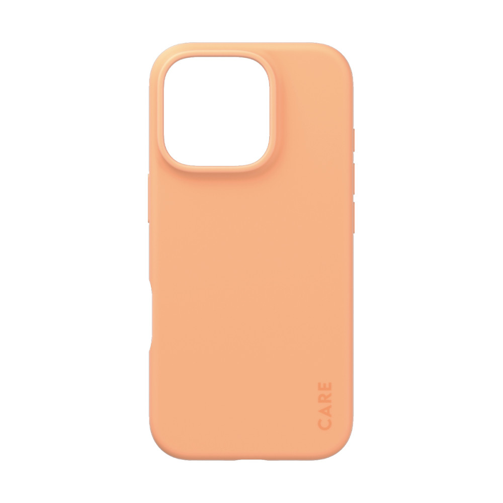 Produktbild för PanzerGlass CARE by PG Peachy iPhone16 6.3 Pro mobiltelefonfodral Omslag Transparent